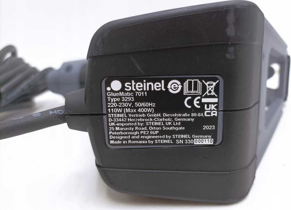 klijų pistoletas Steinel Pistolet pramoninis do klejenia Gluematic 7011 dėklas