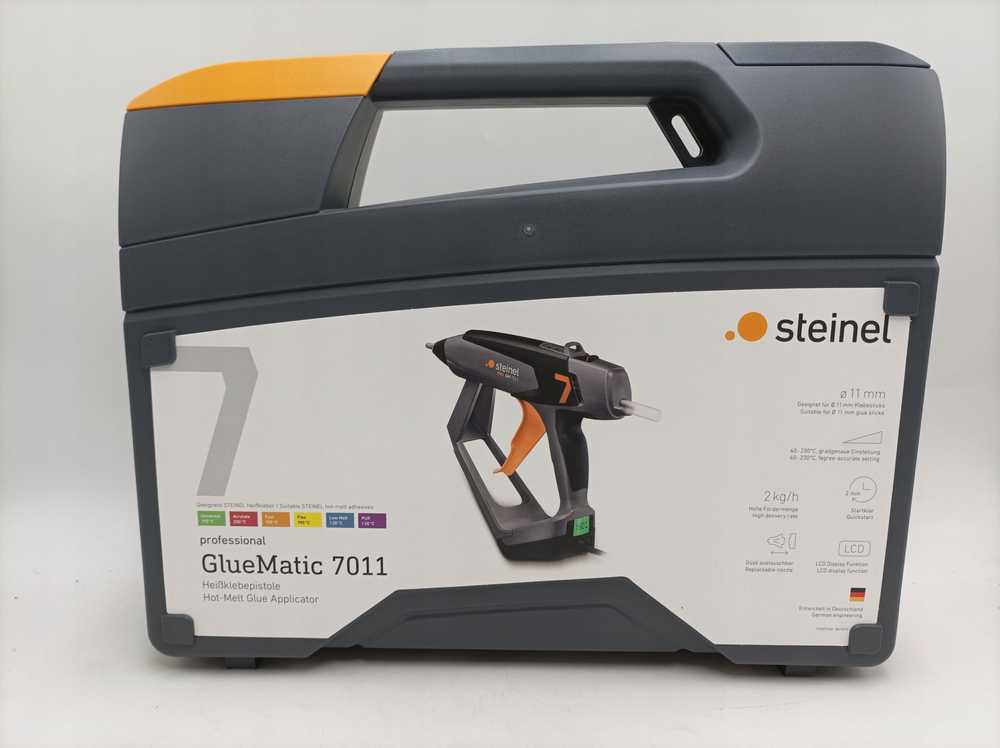 klijų pistoletas Steinel Pistolet pramoninis do klejenia Gluematic 7011 dėklas