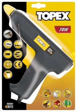 Pistoletas klijams Topex 11mm, 78W 42E501