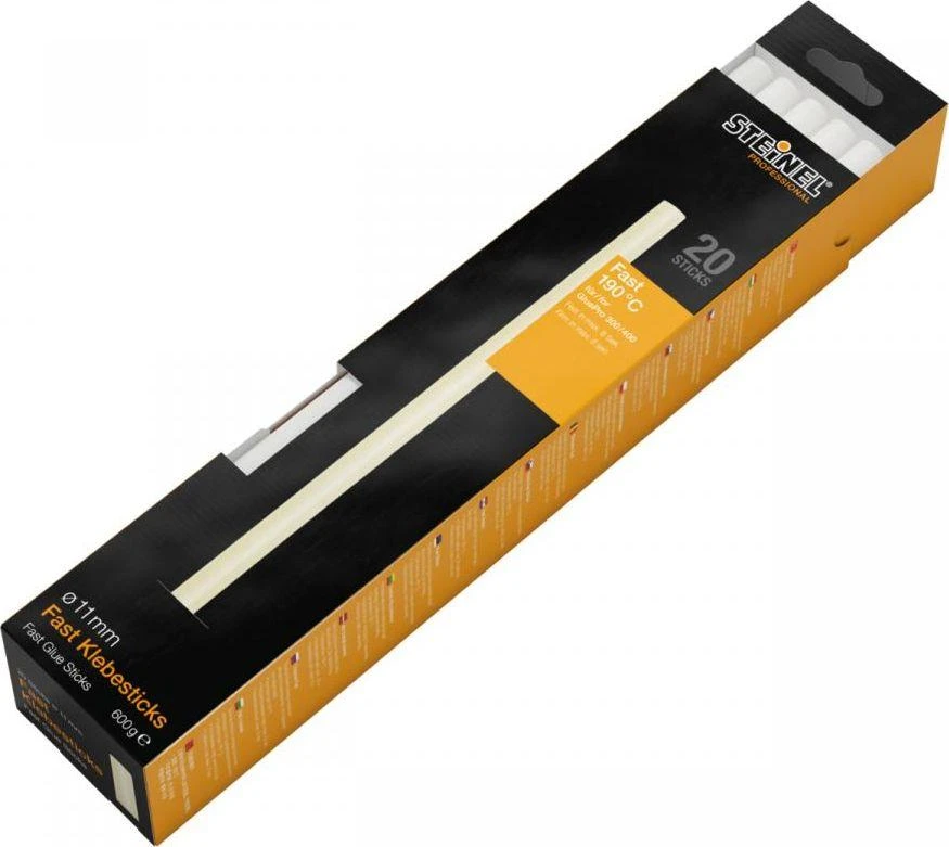 1x20 Steinel klijų lazdelės 11mm FAST 600G