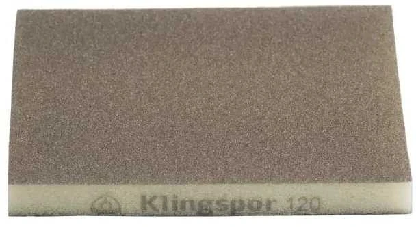 Klingspor šlifavimo kempinėlė 120 rupumo