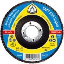 KLINGSPOR ŚCIERNICA LISTKOWA WYPUKŁA SMT624 SUPRA 125mm gr. 36