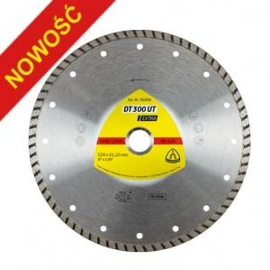 KLINGSPOR TURBO DIAMOND DELIANTYS 125 mm x 1,9 mm x 22,2 mm EXTRA DT300UT, BETONAS