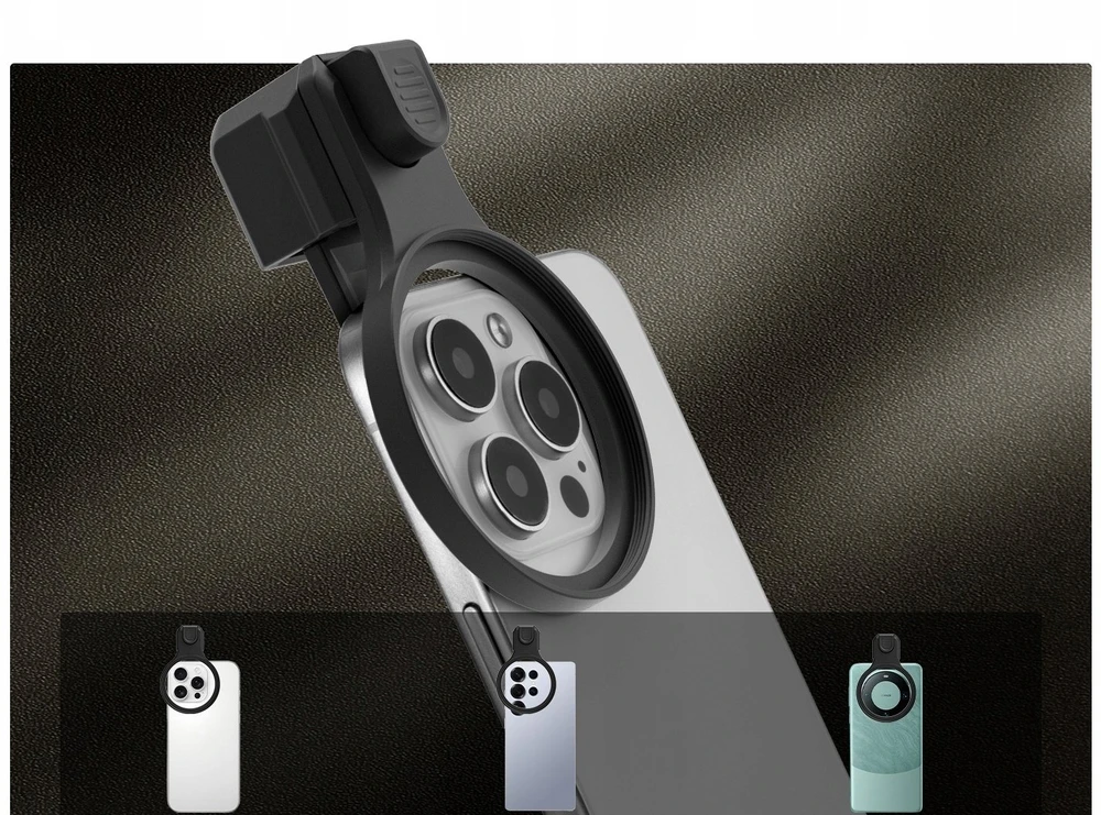 Kf laikiklis telefonui, išmaniajam telefonui, filtrams, objektyvams 58 mm 58 K&f / Kf15.0025