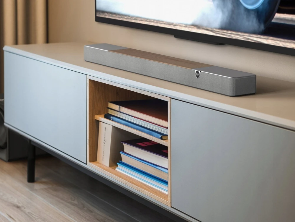 Namų kino sistema „Klipsch Flexus Soundbar Core 200 3.1.2 Dolby Atmos“, riešutas