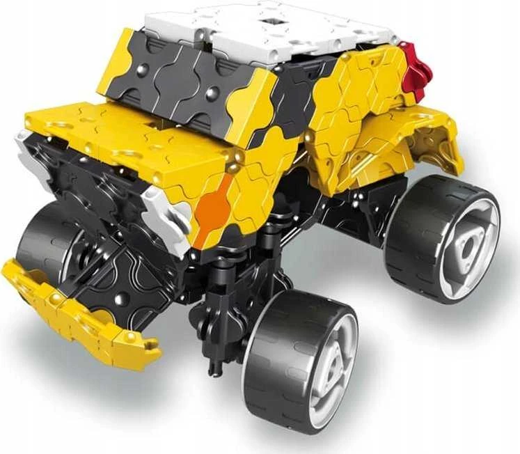 Yoshiritsu Japoniškas edukacinis konstruktorius LAQ Hamacron Constructor Monster Truck, nuo 5 m.