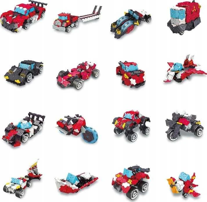 Yoshiritsu Japoniškas edukacinis konstruktorius LAQ Hamacron SPEED WHEELS, nuo 7 m.