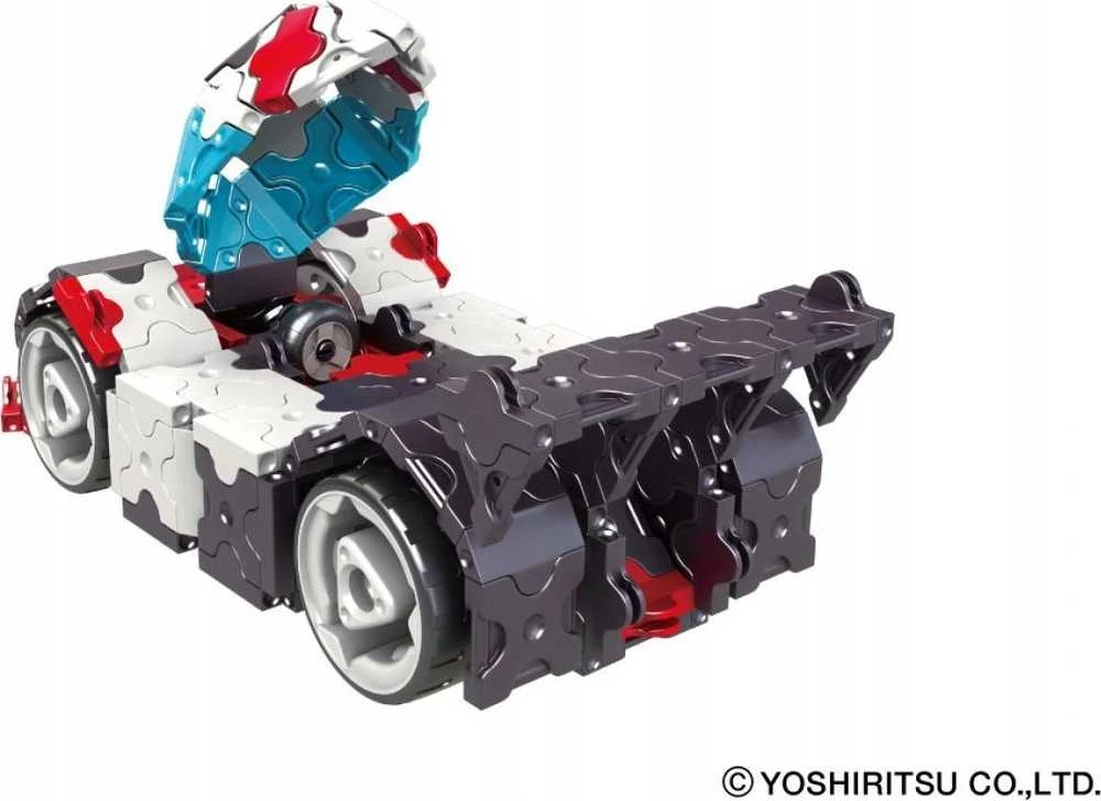 Yoshiritsu Japoniškas edukacinis konstruktorius LAQ Hamacron SPEED WHEELS, nuo 7 m.