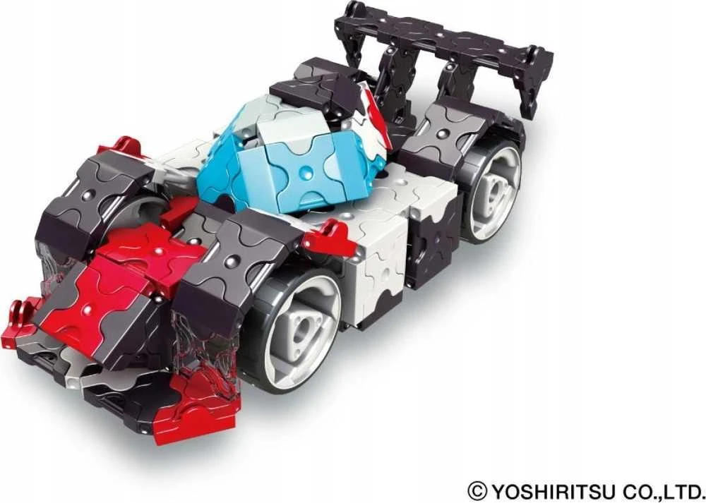 Yoshiritsu Japoniškas edukacinis konstruktorius LAQ Hamacron SPEED WHEELS, nuo 7 m.