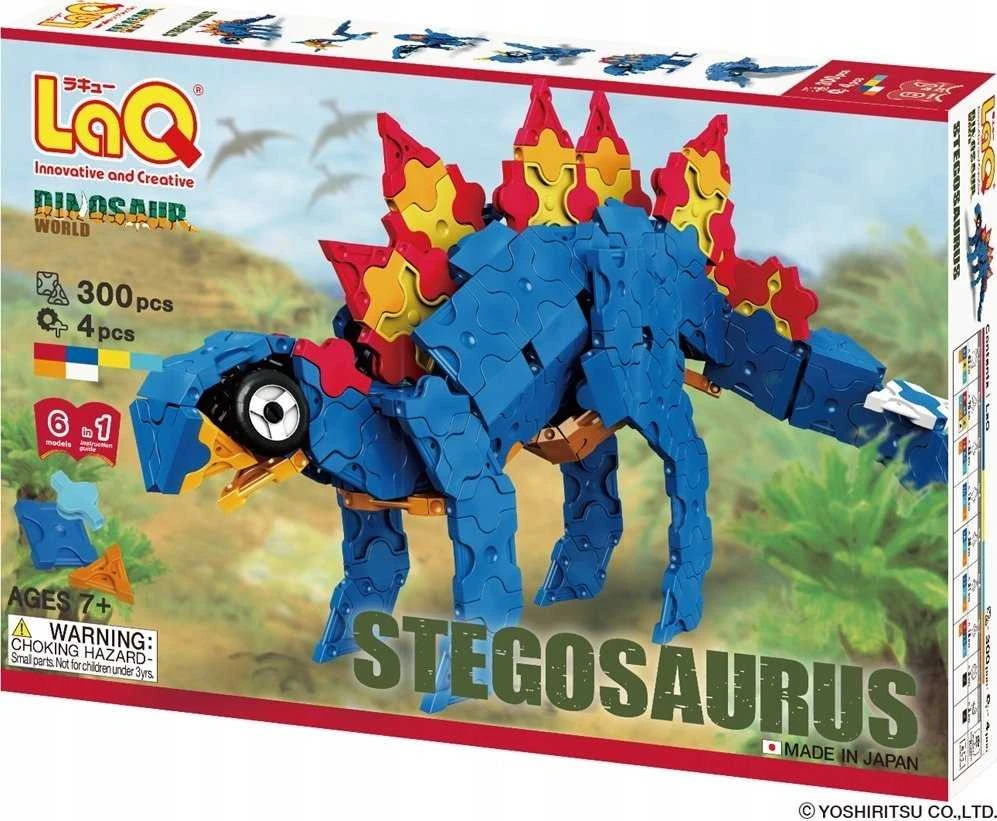 LaQ konstruktorius Japoniškas Dinosaur World Stegosaurus, 4952907003140