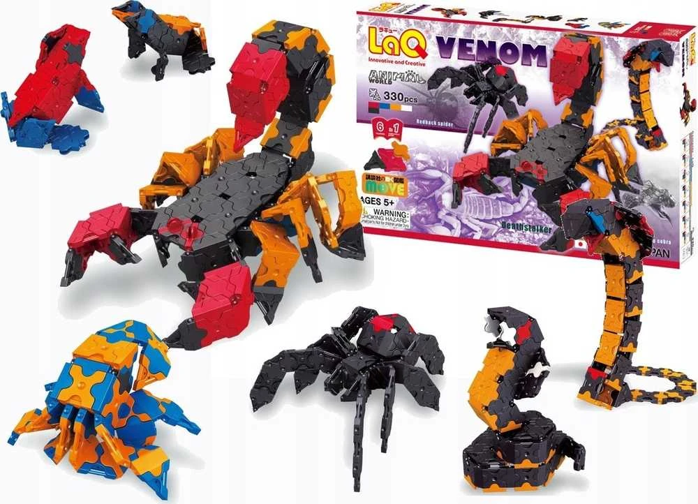 LAQ Japoniškas konstruktorius Animal World VENOM, 4952907004642