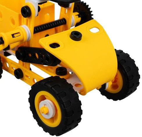 Konstrukciniai blokeliai - transporto priemonės 100 vienetų ISO TRADE