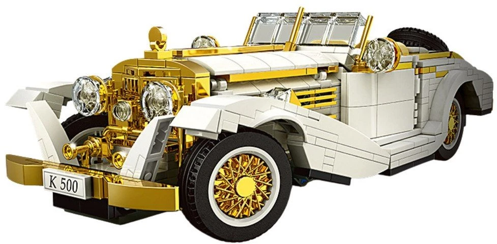 Lean Toys Konstruktorius Mudking Vintage Automobilis K500, 952 det.