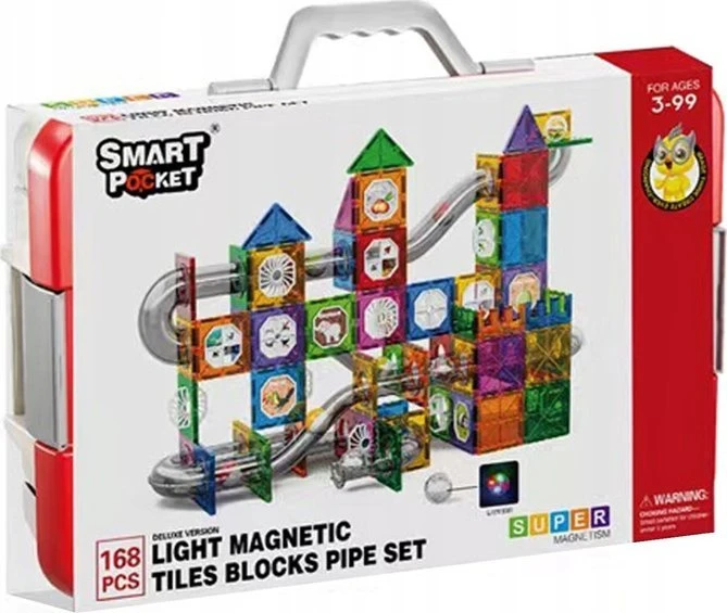 Askato. Magnetiniai blokai 168 elementai