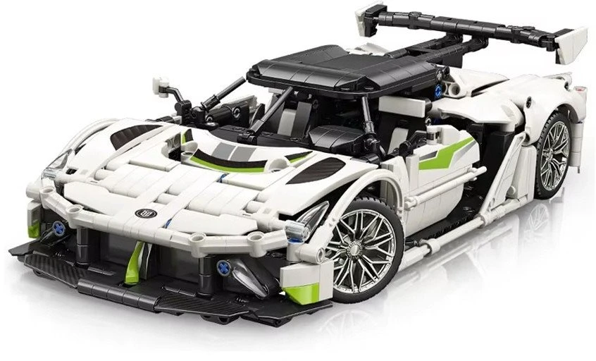 Jokomisiada Techniniai blokai 2 viename sportinis automobilis erdvėlaivis 1091ele ZA5731