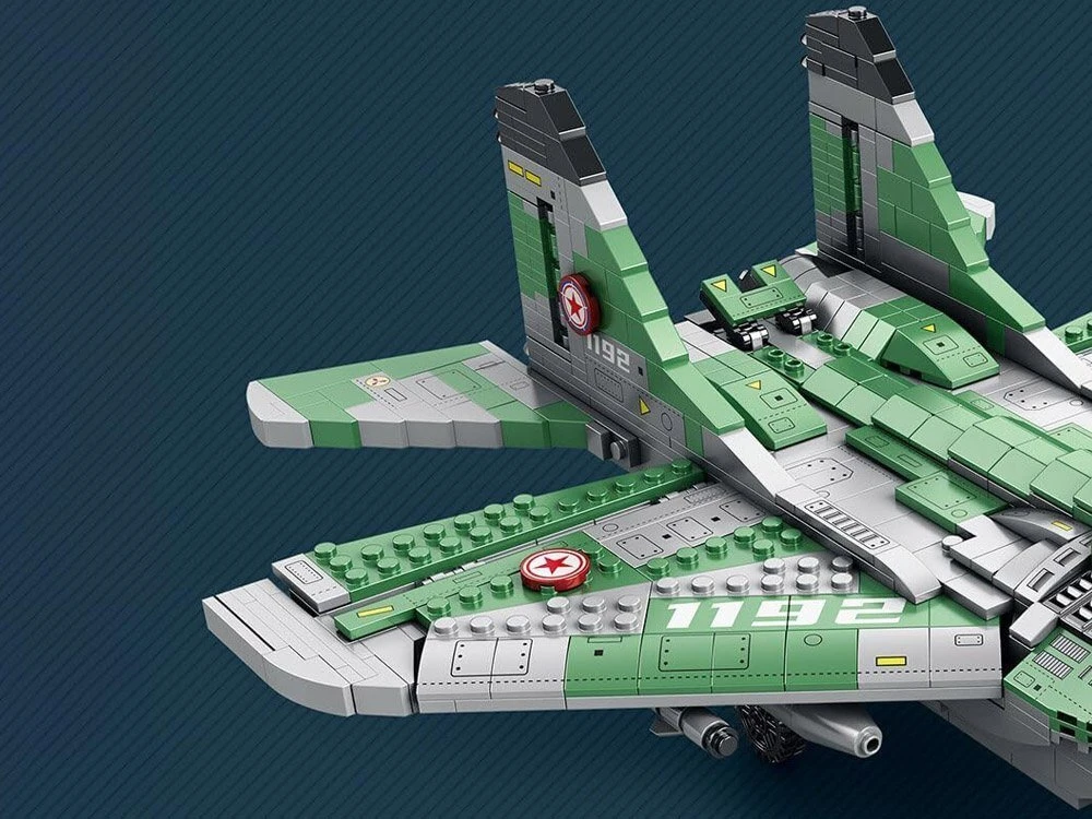 Jokomisiada Techniniai blokai Tolimojo nuotolio naikintuvas MIG-29 1290ele ZA5800