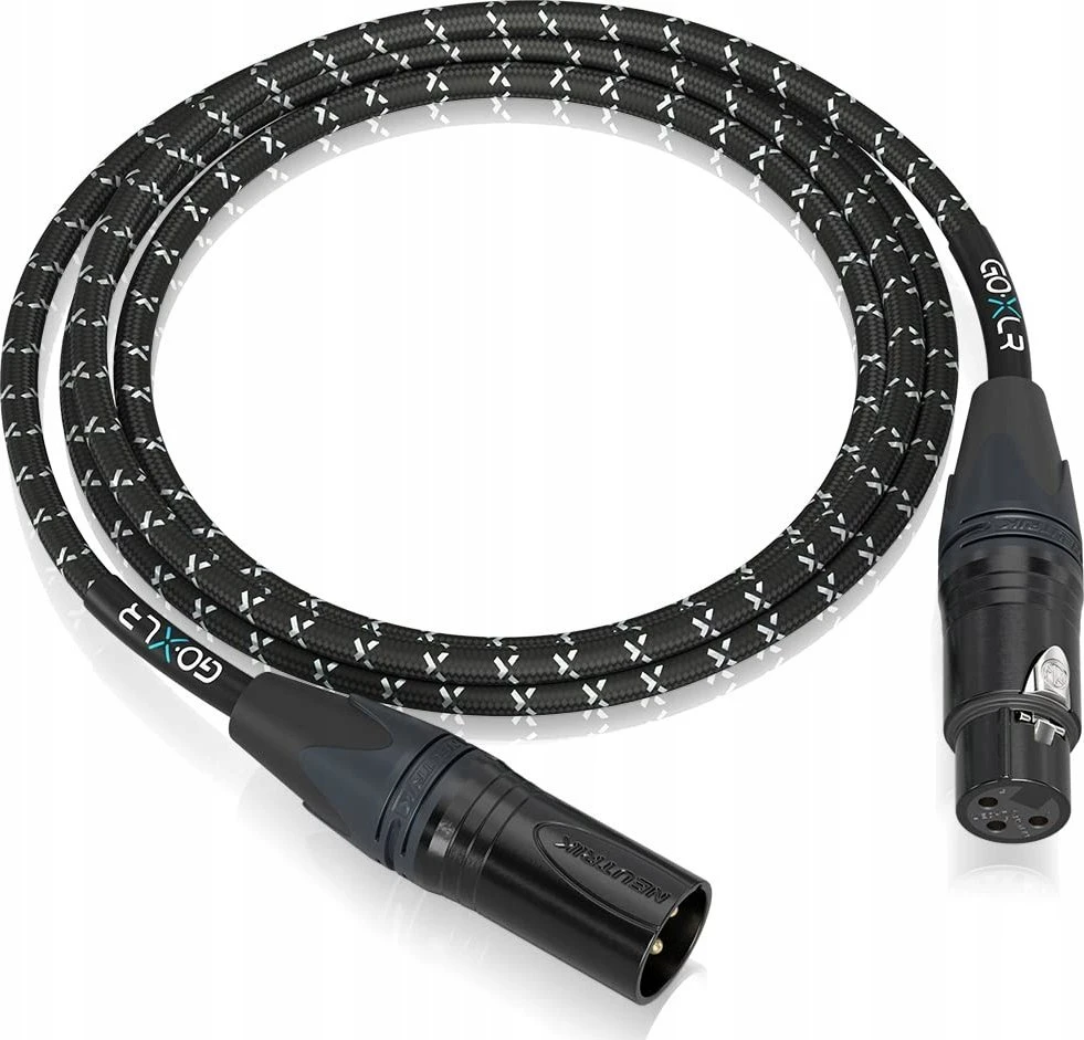 TLN TC Helicon GoXLR MIC KABELIS Mikrofono kabelis XLR F & XLR M 3m