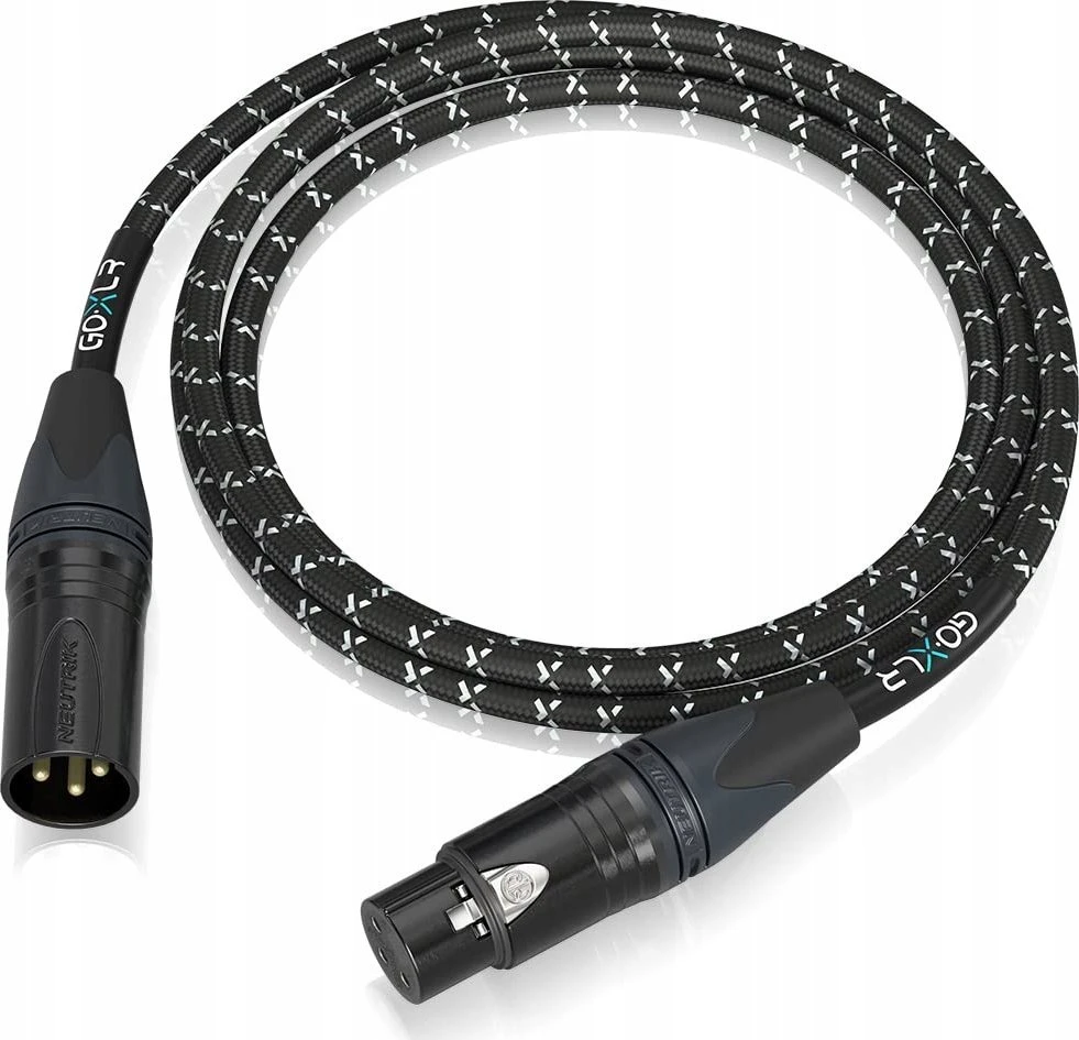 TLN TC Helicon GoXLR MIC KABELIS Mikrofono kabelis XLR F & XLR M 3m