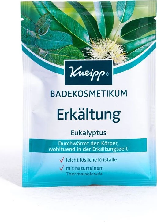 Kneipp Mineralinė vonios druska Šaltajam sezonui Eukaliptas 60g