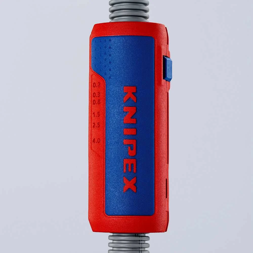 Laidų pjovimo-nuizoliavimo įrankis KNIPEX TwistCut