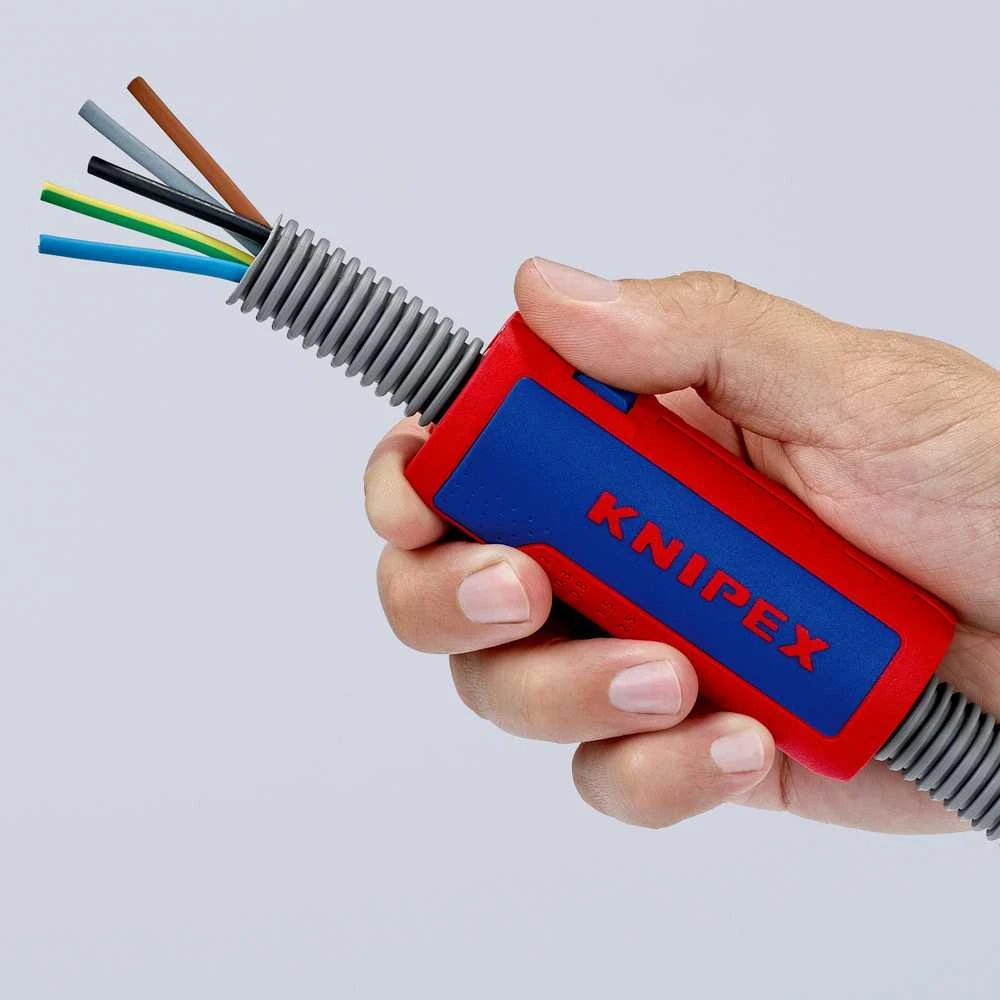Laidų pjovimo-nuizoliavimo įrankis KNIPEX TwistCut