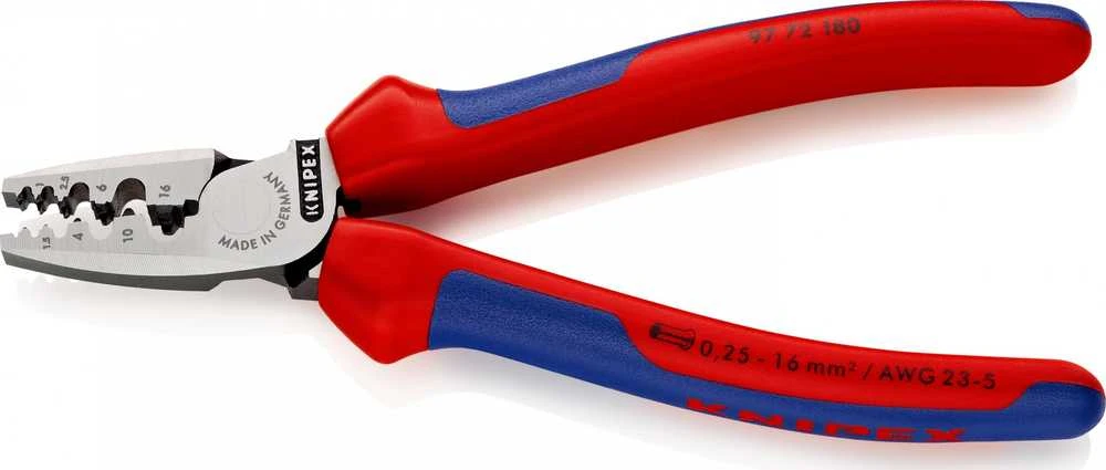 Antgalių užspaudimo replės KNIPEX 9772