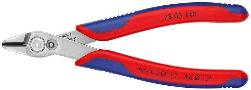 Elektronikos žnyplės 140mm XL INOX, Knipex