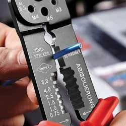 Antgalių presavimo replės KNIPEX 9721215SB