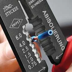 Antgalių presavimo replės KNIPEX 9721215SB