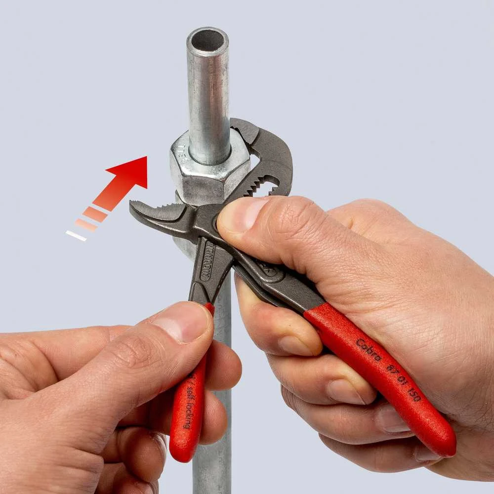 Knipex vamzdžių replės Cobra 150mm (87 01 150)