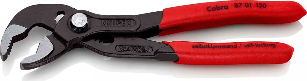 Knipex vamzdžių replės Cobra 150mm (87 01 150)