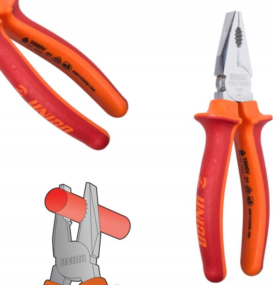 Knipex Szczypce dla elektryków 180 MM UNIOR