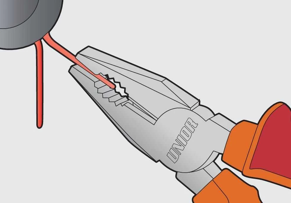 Knipex Szczypce dla elektryków 180 MM UNIOR
