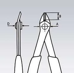 Elektroninės Super Knips replės Knipex 7871125