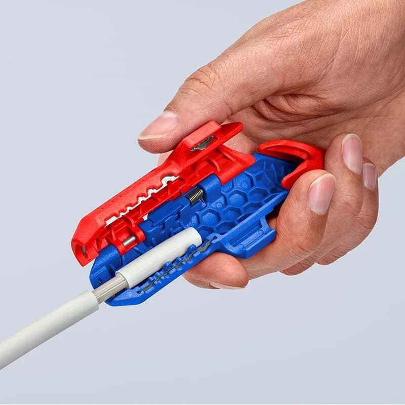 Universalus nuizoliavimo įrankis saulės fotovoltinių sistemų instaliacijai KNIPEX ErgoStrip