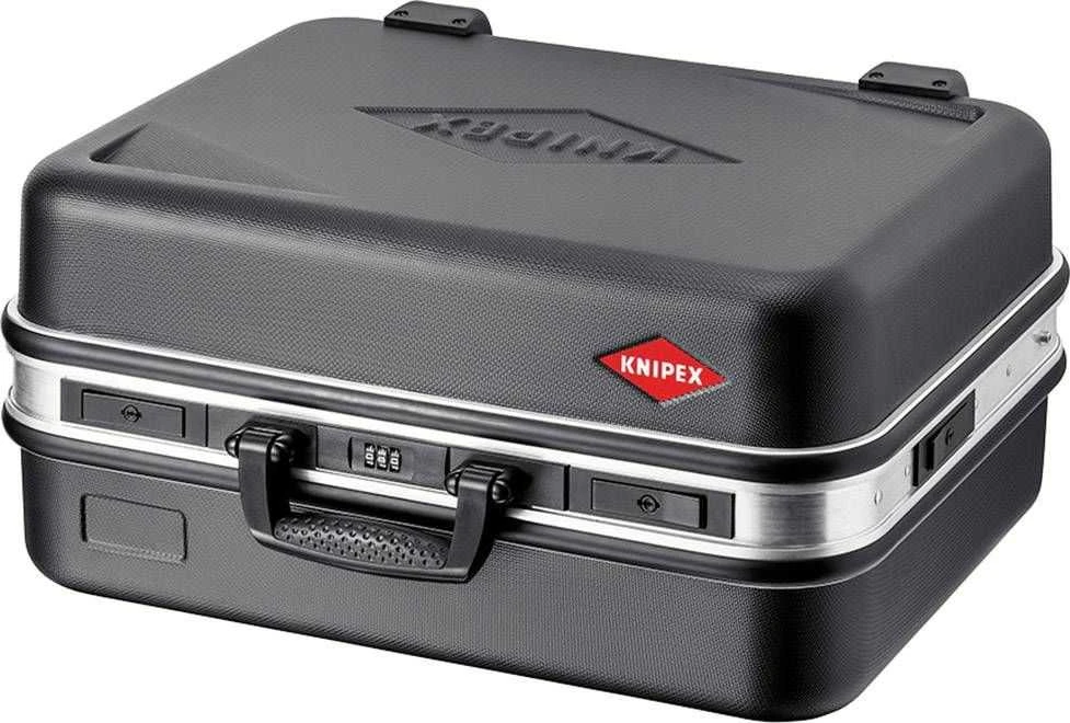 Knipex BIG Twin įrankių dėžė, aliumininė, juoda