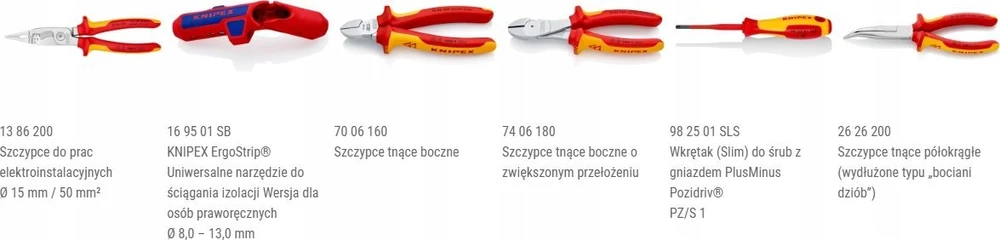 Knipex įrankių kuprinės modulis X18 - elektrinis