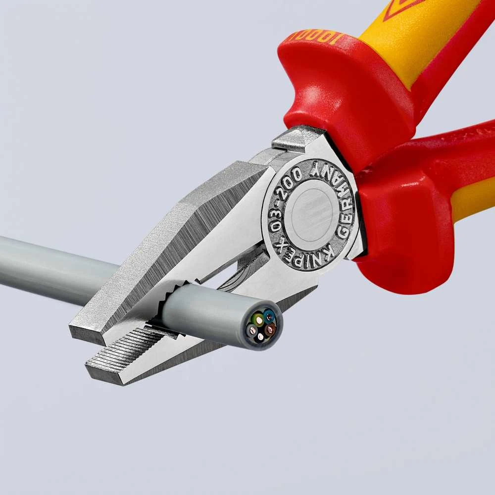 Kombinuotos replės elektrikams KNIPEX 0306200