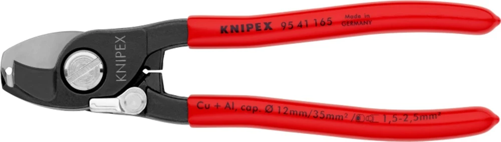 Kabelių žirklės D12mm/35mm2, Knipex