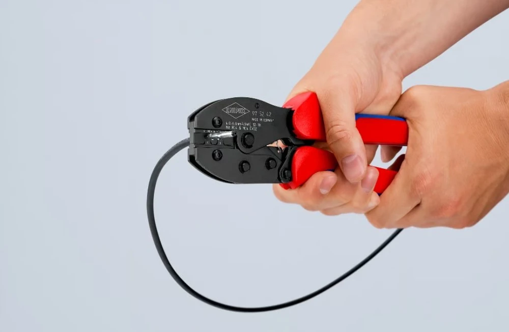 Antgalių užspaudimo replės KNIPEX PreciForce® 975242