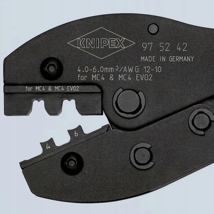 Antgalių užspaudimo replės KNIPEX PreciForce® 975242