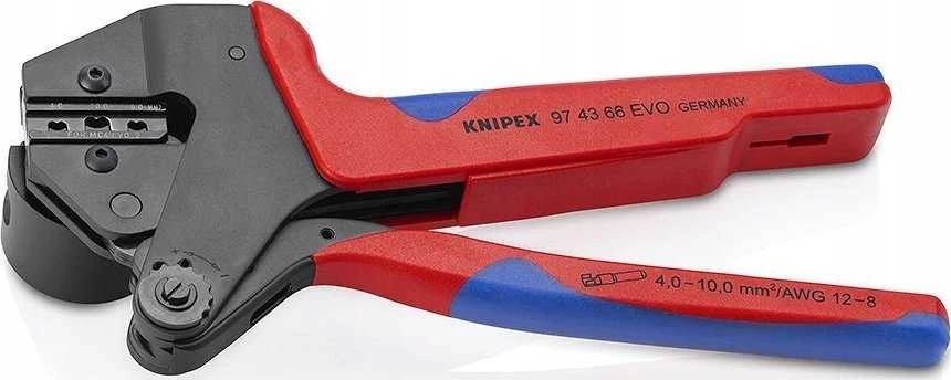 Knipex Užspaudimo replės keičiamiems užspaudimo įrankiams