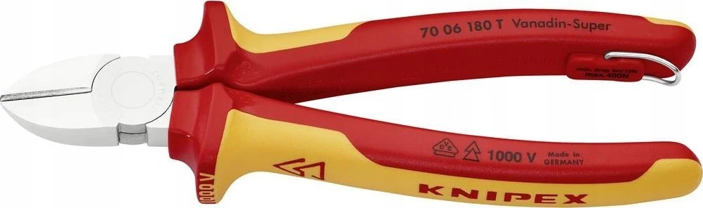 KNIPEX įstrižainė pjaustytuvas