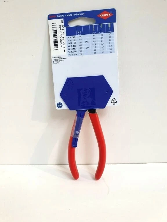 Knipex KNIPEX High Leverage Diagonal Cuttr 160 mm, plastikas coating