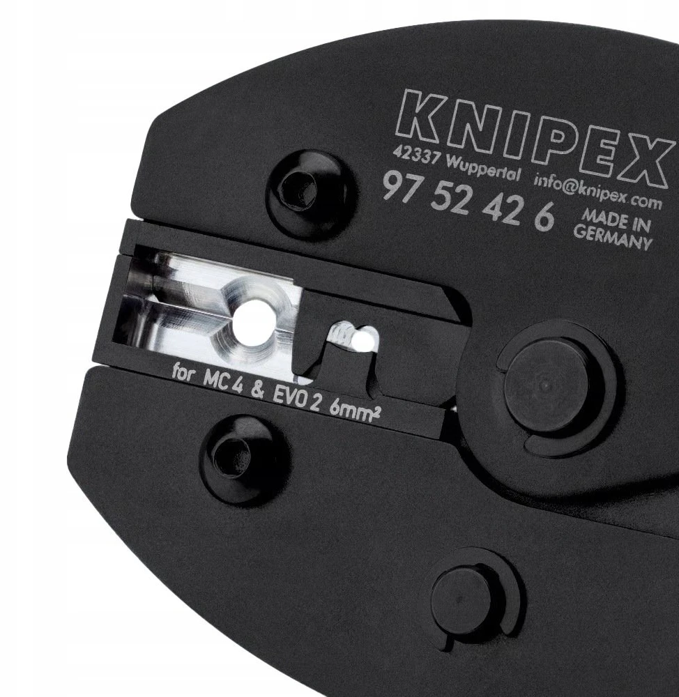 Antgalių užspaudimo replės KNIPEX MC4/MC4 Evo2