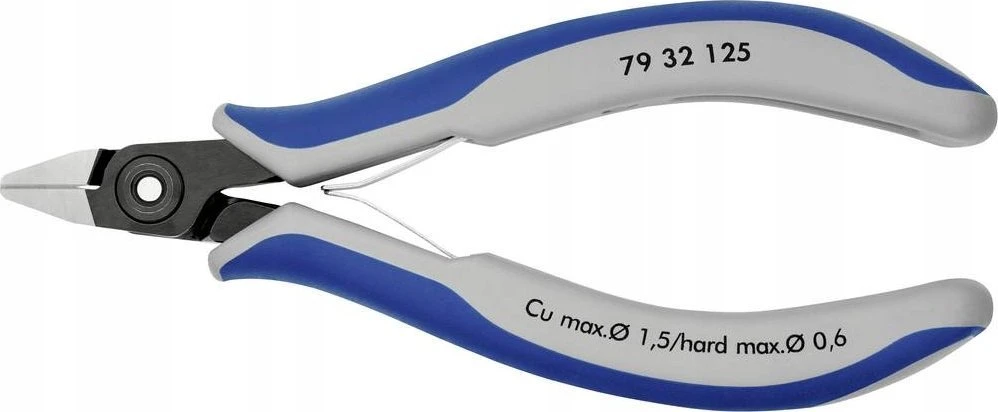 KNIPEX tikslios elektroninės įstrižainės pjaustytuvas