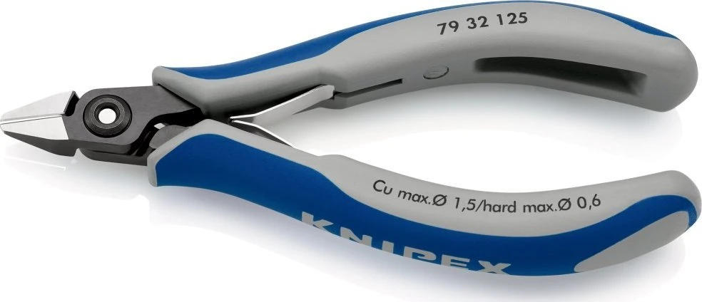 KNIPEX tikslios elektroninės įstrižainės pjaustytuvas