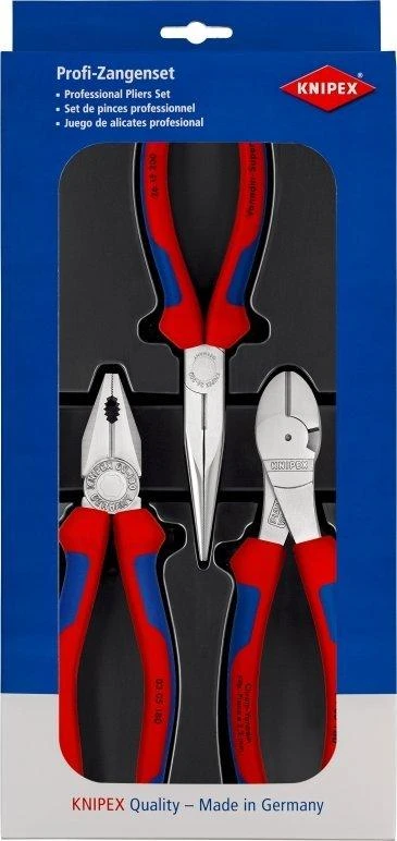 Replių komplektas Knipex 002011V01; 3 vnt.