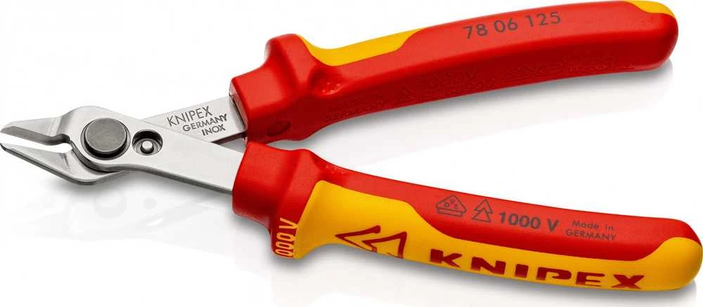 Kirpimo replės KNIPEX Super Knips VDE 7806125