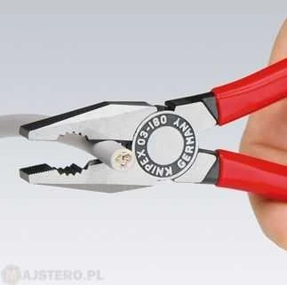 KNIPEX kombinuotos replės chromuotos 180 mm